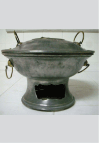 Chinese Pewter Steamboat
