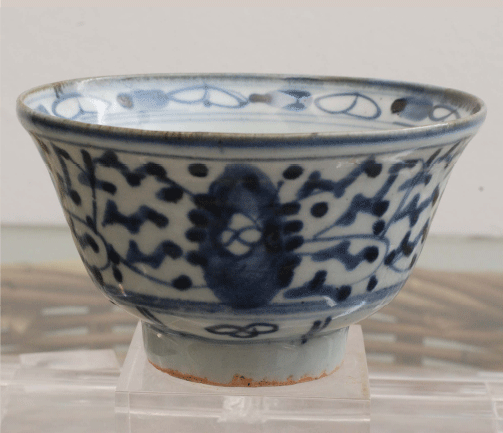 Antique Chinese Blue and White Bowls