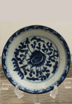 T08 Chinese Blue & White Plates