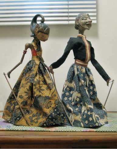 Antique Indonesian Wayang Golek