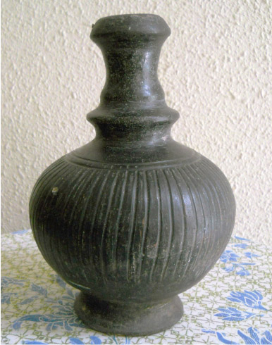 Antique Malay Earthenware Water Jug