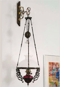 James Hinks Hanging Lamp