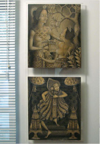 Indonesian Balinese Paintings